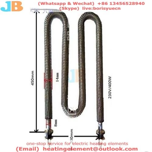 Finned Tubular Heaters 200pcs Npaj Rau Cov Neeg Siv Khoom